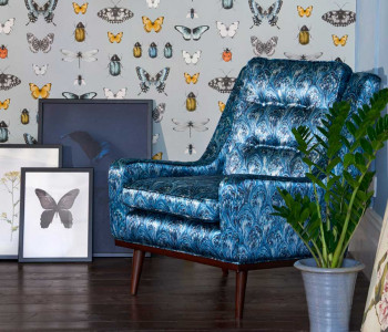 Botanica Fabrics de Clarke & Clarke atrium malaga