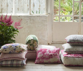 Colony Fabrics de Clarke & Clarke atrium malaga
