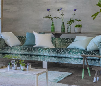 Colonnade de Designers Guild atrium malaga