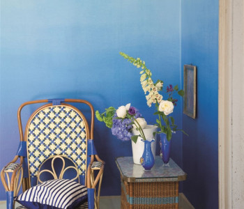 Saraille Cobalt de Designers Guild atrium malaga