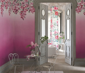 Trailing Rose de Designers Guild atrium malaga